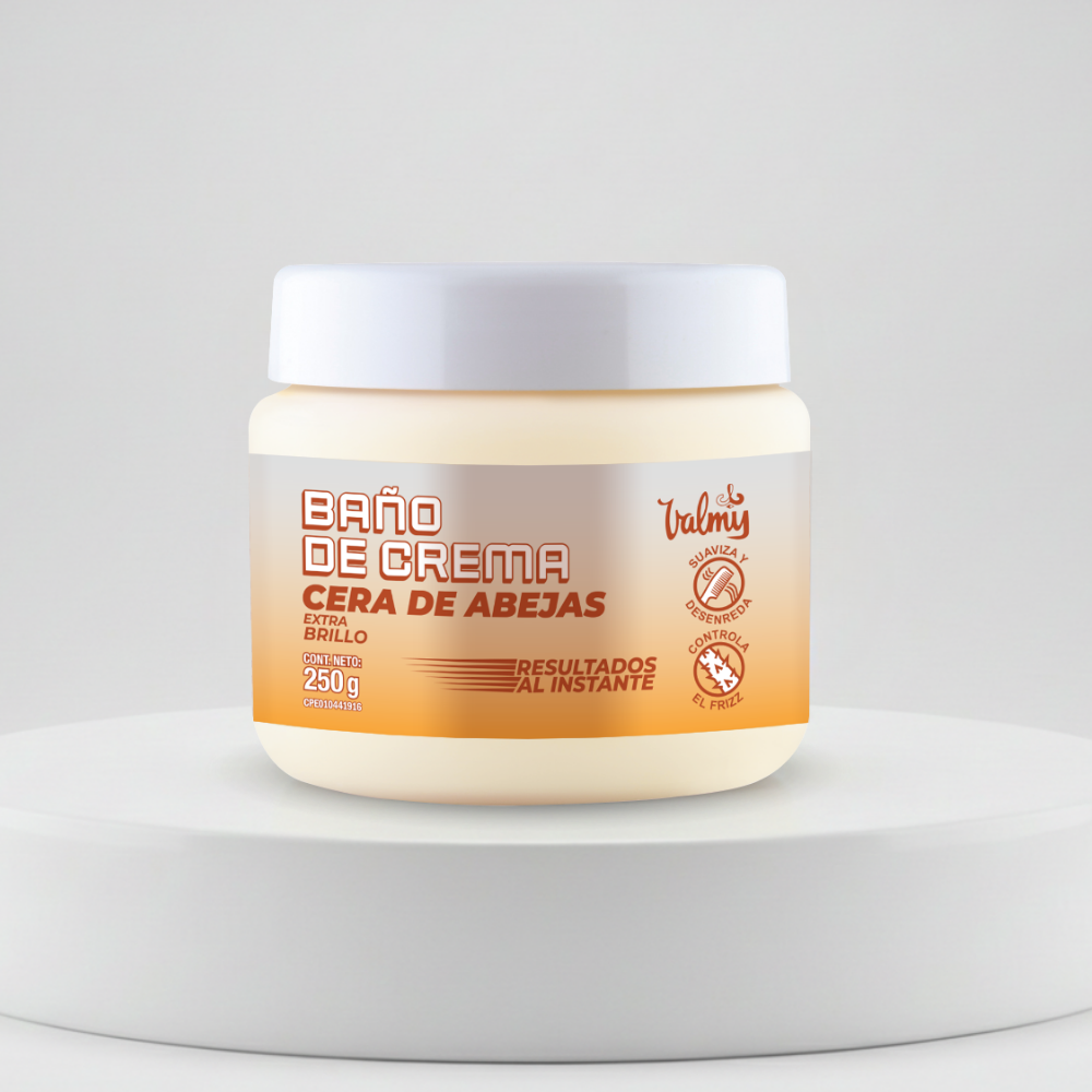 Baño de Crema Cera de Abeja 250ml Imagen secundaria del producto