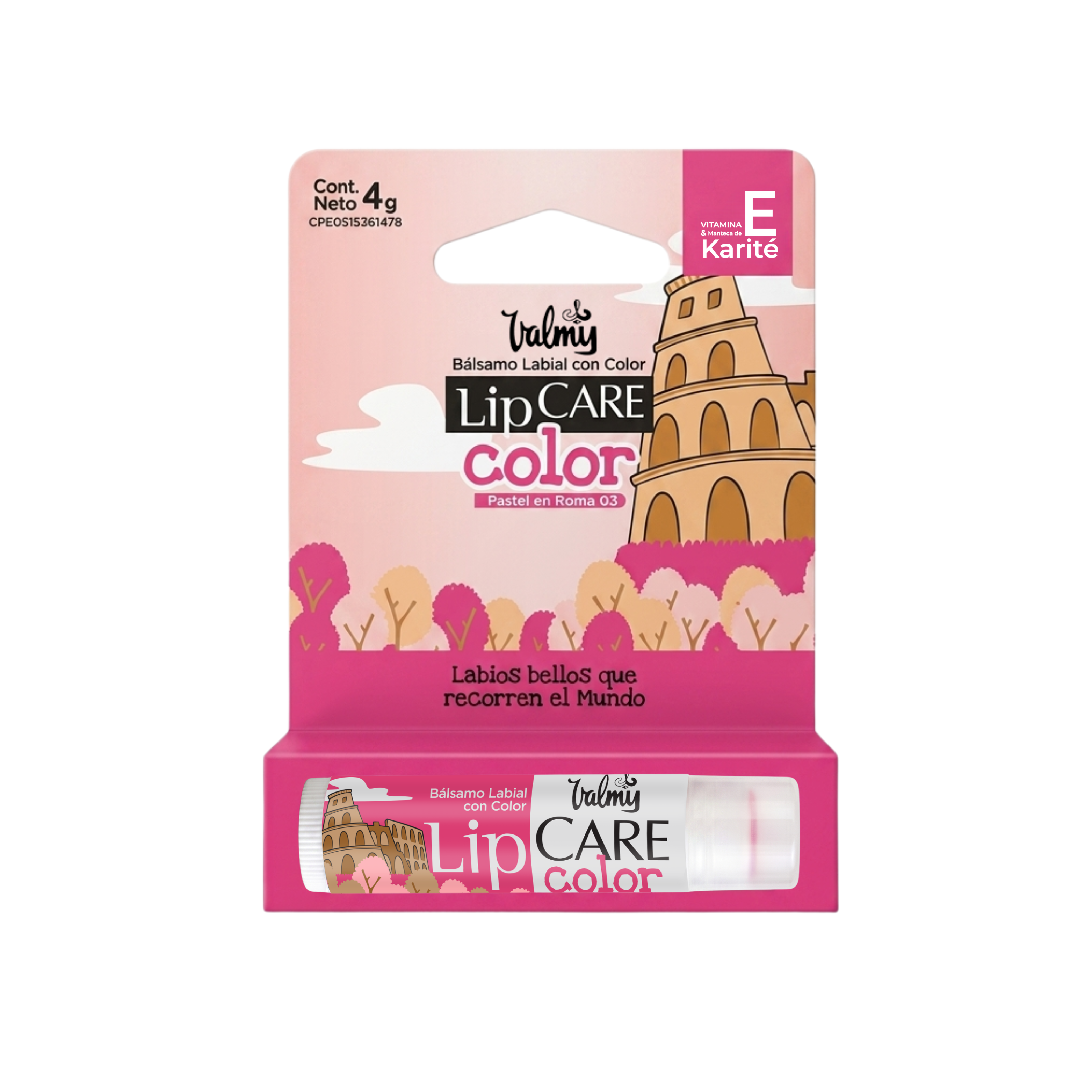 Lip Care Color Pastel en Roma Imagen secundaria del producto