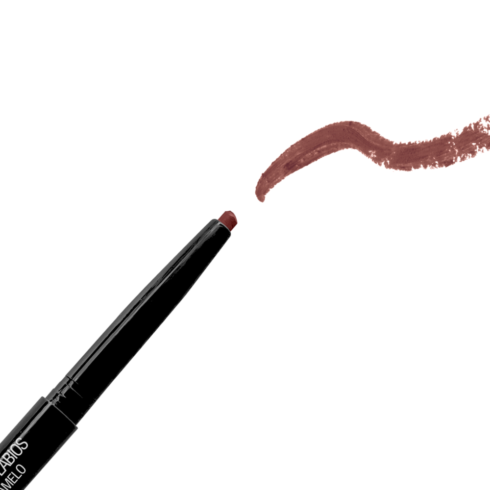 Lápiz Delineador de Labios Valmy Automático tono Caramelo