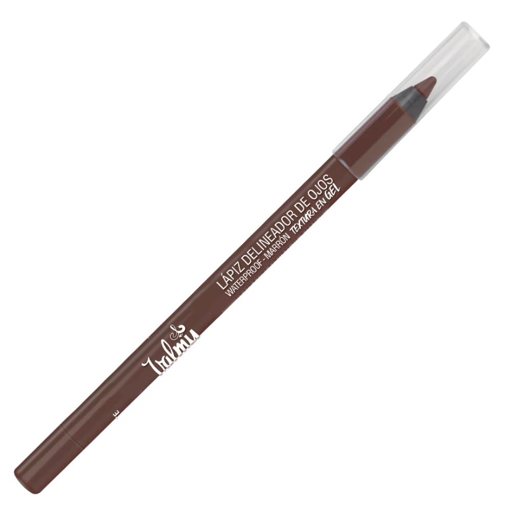 Lápiz Delineador de Ojos Valmy Waterproof Textura en Gel tono Marrón