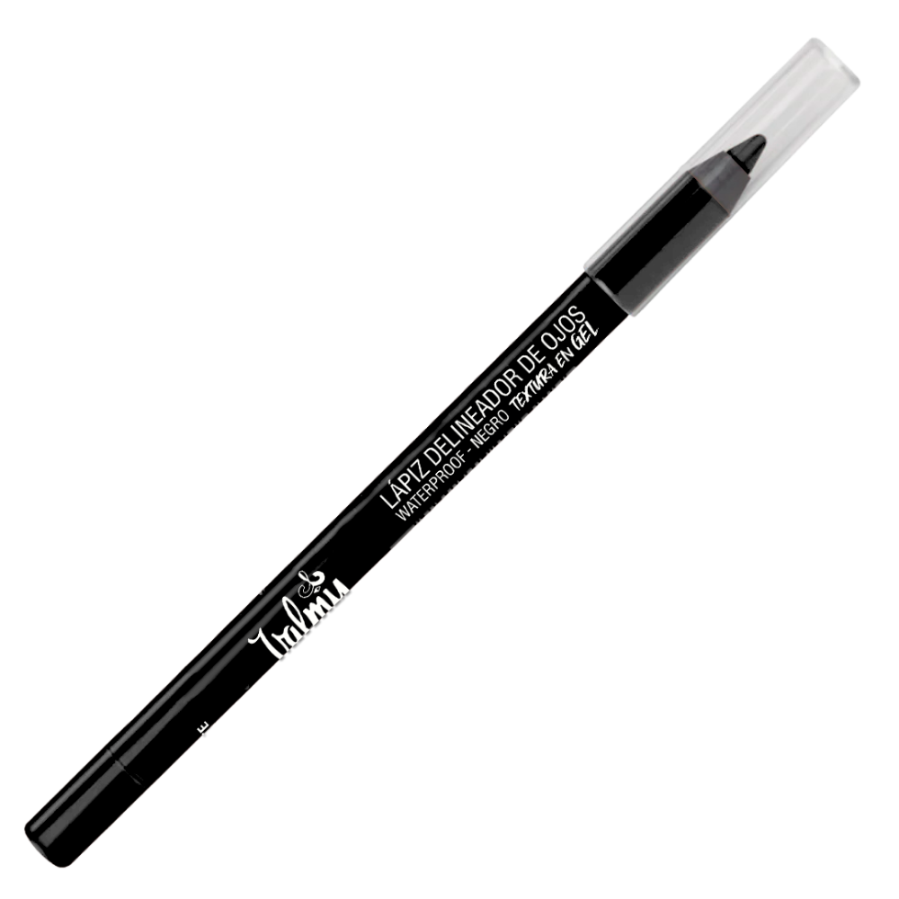 Lápiz Delineador de Ojos Valmy Waterproof Textura en Gel tono Negro