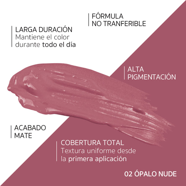 Liquid Matte Lipstick Ópalo Nude