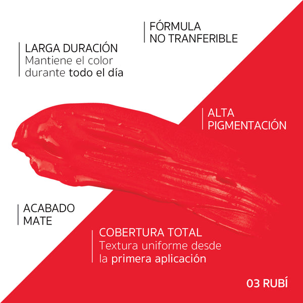 Liquid Matte Lipstick Rubí