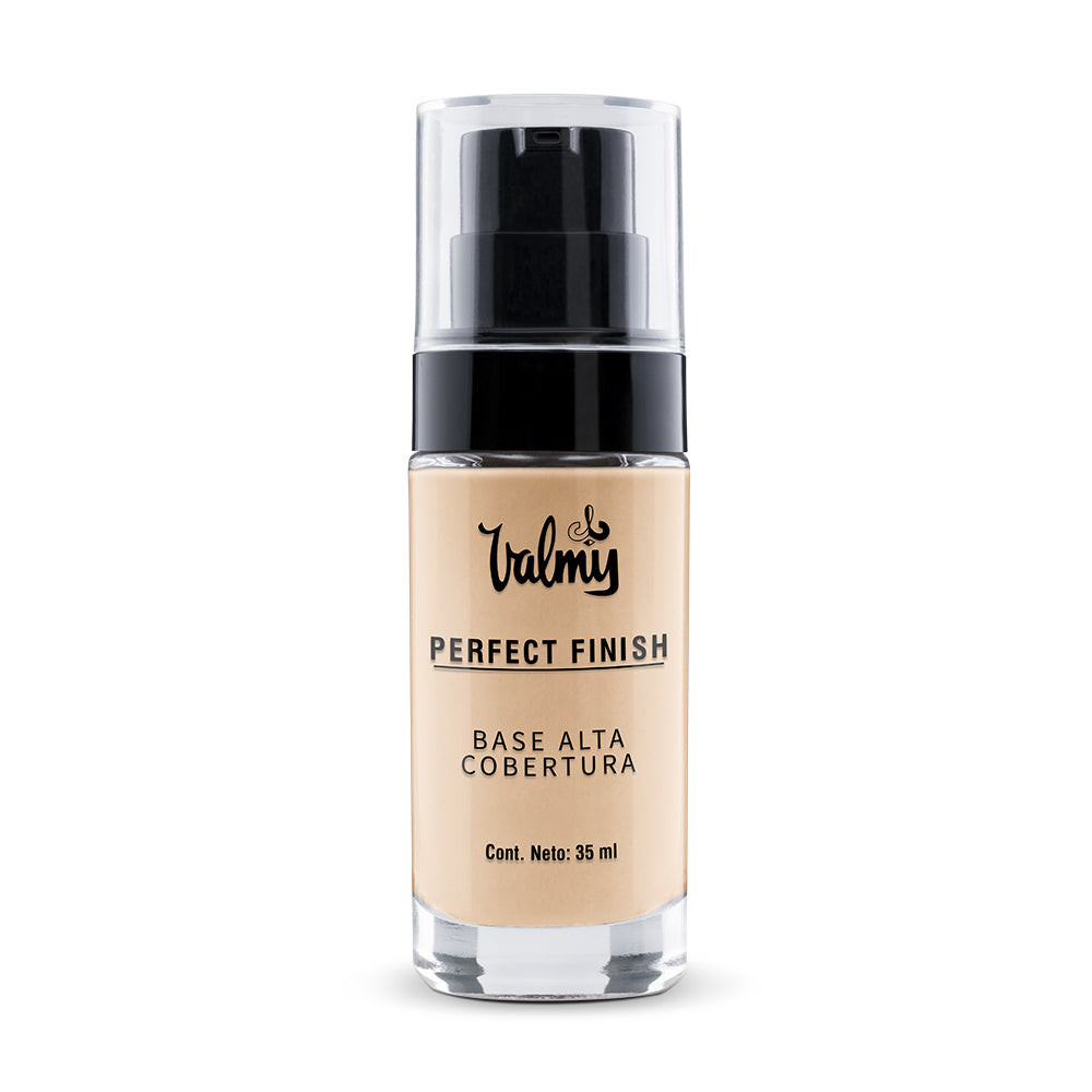 Perfect Finish Base Alta Cobertura Almendra