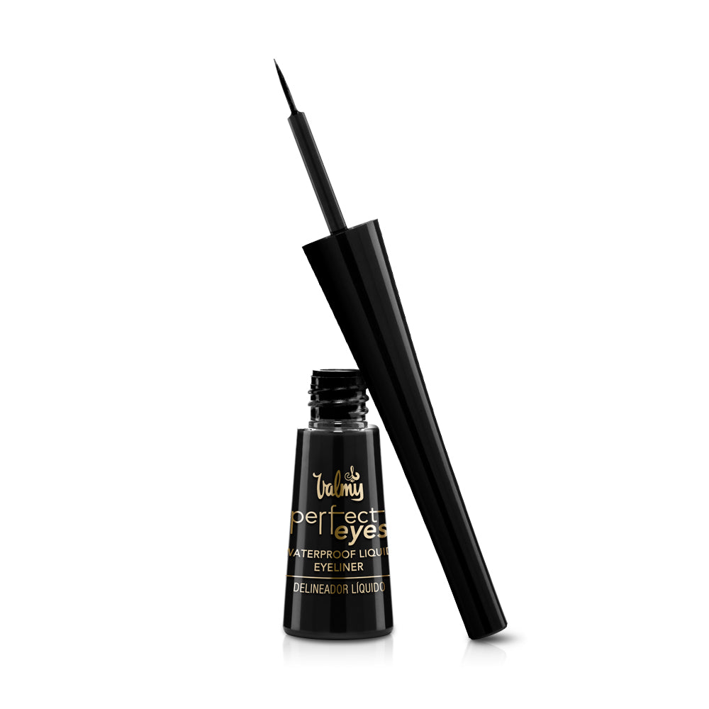 Perfect Eyes Waterproof Liquid Eyeliner Negro Matte Imagen secundaria del producto