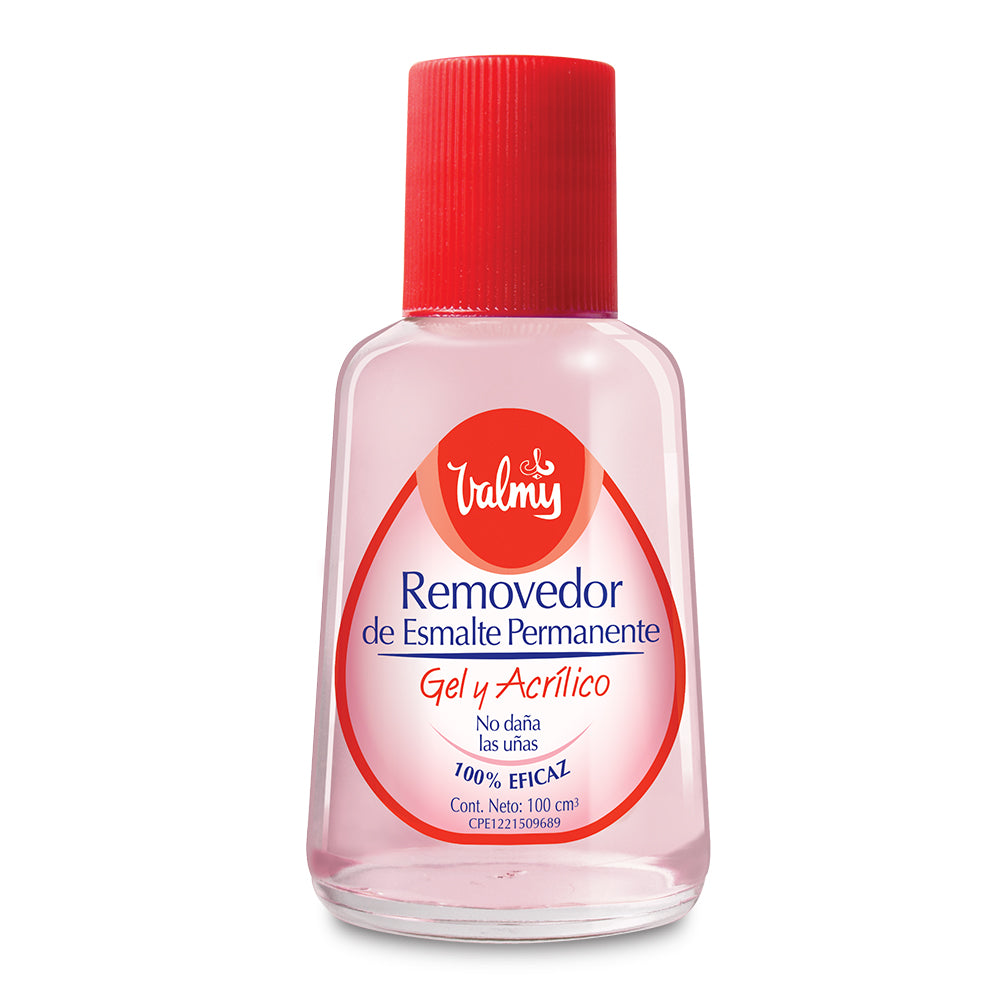 Removedor de Esmalte Permanente Gel y Acrílico 100ml