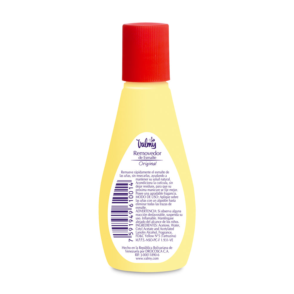 Removedor de Esmalte Original Plástico 50ml Imagen secundaria del producto